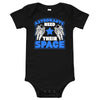 Astronaut Baby Grow | Astronaut Onesie Black and Blue