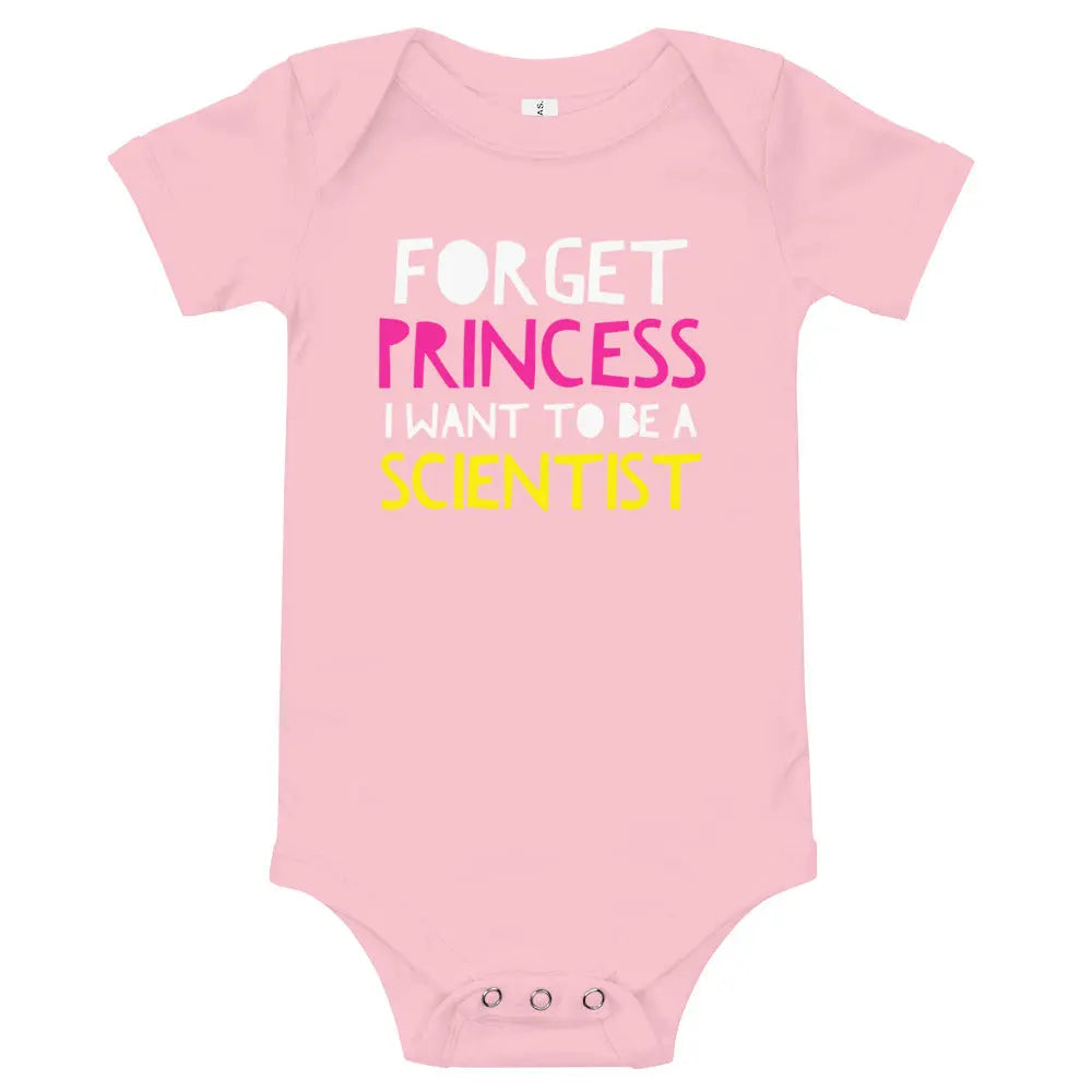 Babies Forget Princess, I Want To Be A Scientist Baby Vest