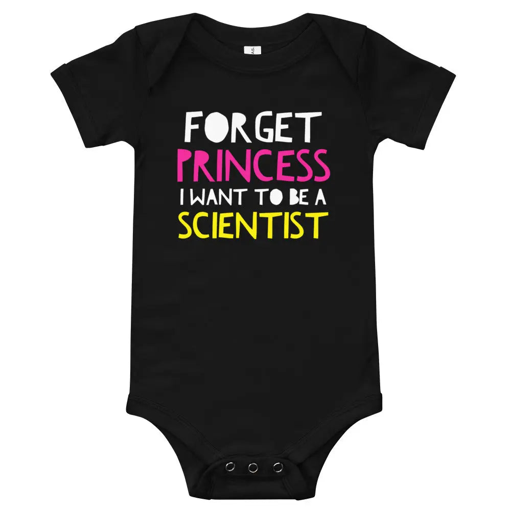 Babies Forget Princess, I Want To Be A Scientist Baby Vest