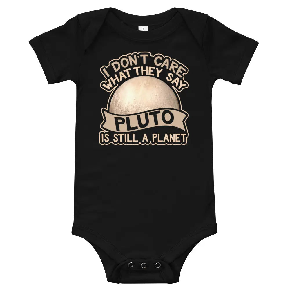 Babies Pluto Is Still A Planet Baby Grow Vest Bodysuit
