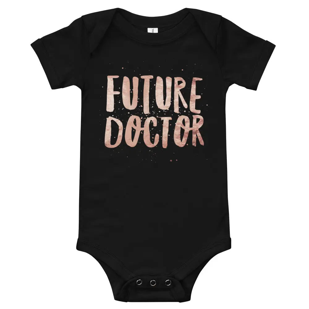 Baby Girls Future Doctor Babies Vest Bodysuit