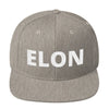 Elon Musk Snapback Hat Embroidered Fan Cap Double Sided