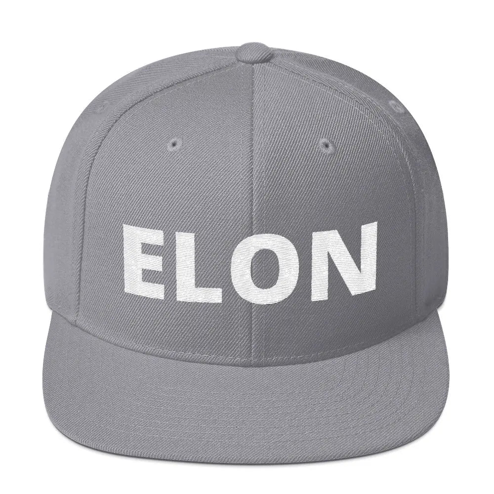 Elon Musk Snapback Hat Embroidered Fan Cap Double Sided