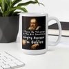Galileo Funny Coffee Mug White Ceramic Science Meme Joke
