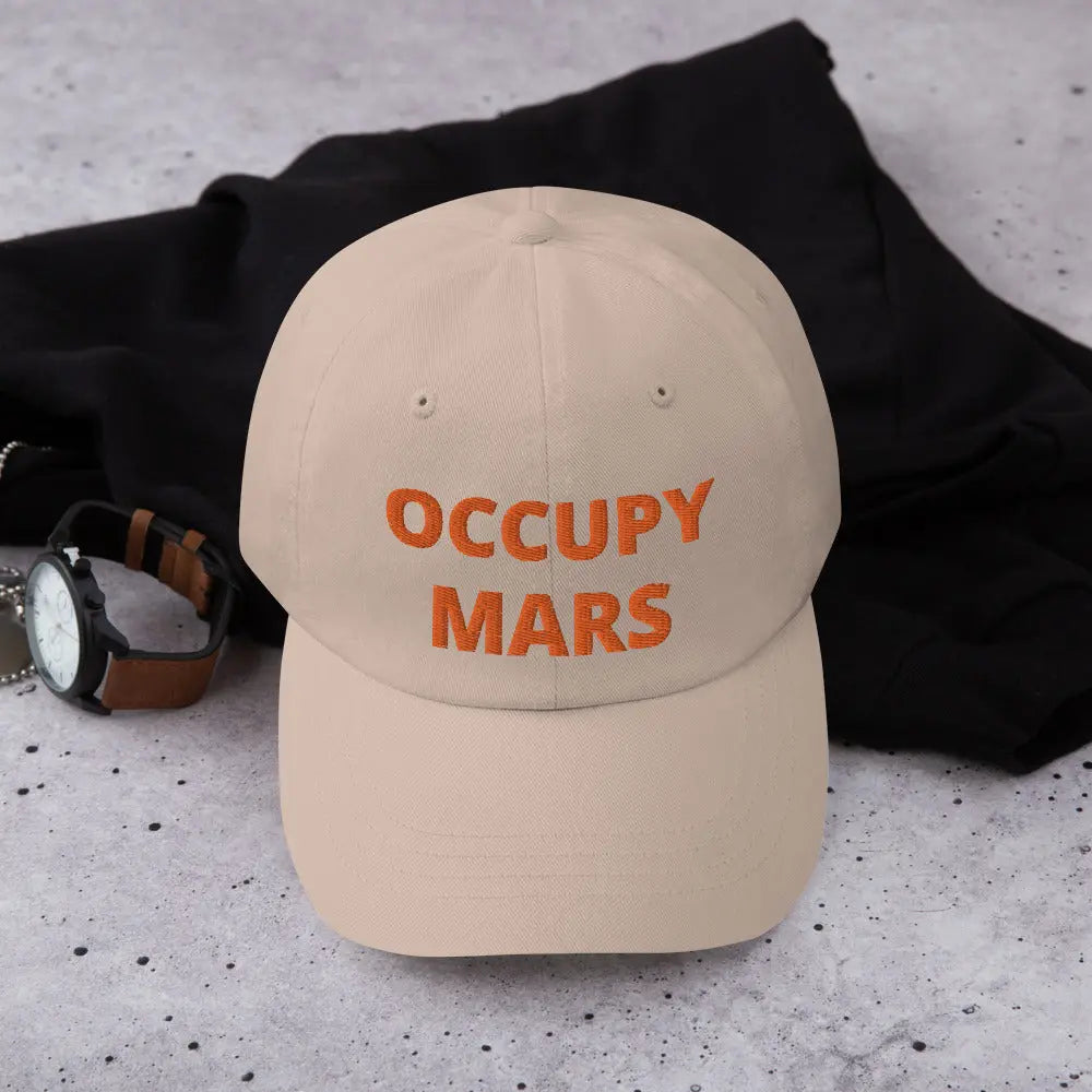 Occupy Mars Hat | Classic Dad Hat | SpaceX Cap
