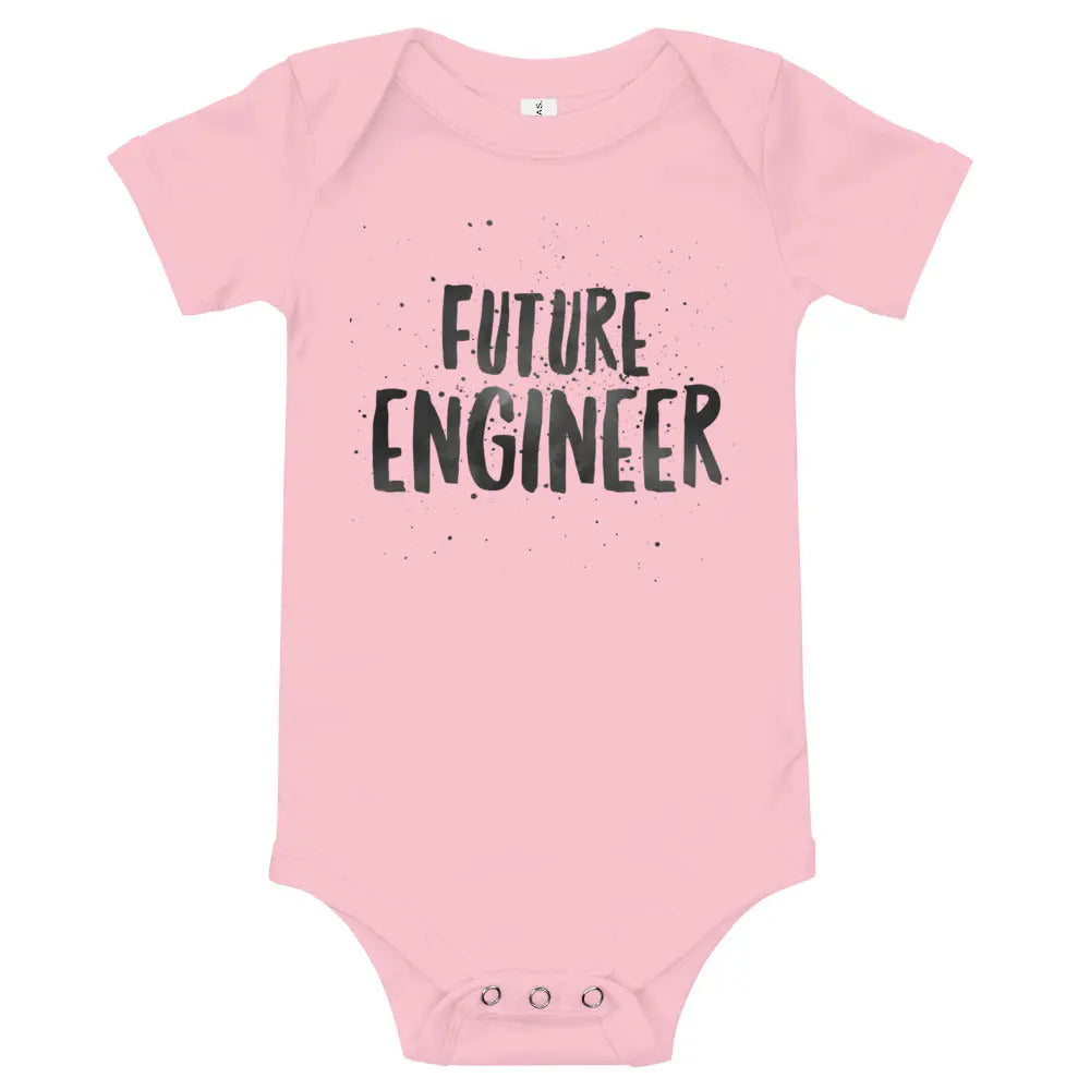One Piece Future Engineer Baby Boys Bodysuit Engineer Dad