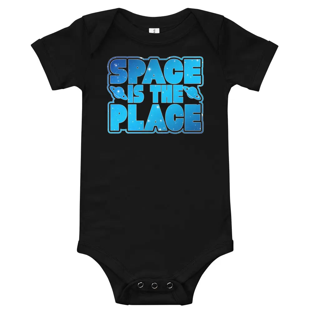 Space Is The Place Astronomy Stars Baby Vest Bodysuit