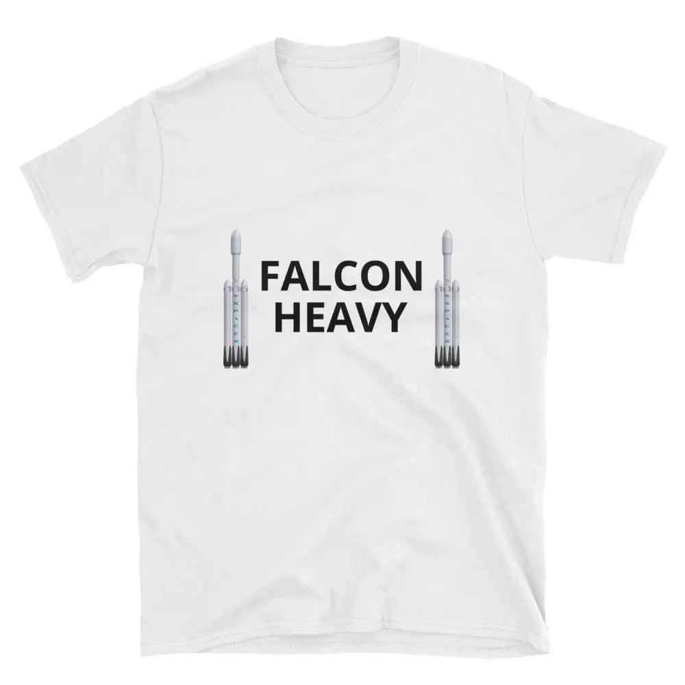 SpaceX Falcon Heavy Short-Sleeve Tribute T-Shirt Space X Rocket Fans