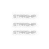 SpaceX Starship Sticker Space Rocket Ship Vinyl Decal Transfer