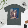 SpaceX T Shirt Falcon Heavy Tshirt Rocket Launch Tee Short-Sleeve Unisex T-Shirt Space X