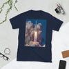 SpaceX T Shirt Falcon Heavy Tshirt Rocket Launch Tee Short-Sleeve Unisex T-Shirt Space X