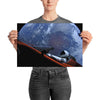 SpaceX Tesla Spaceman Roadster Poster *Starman* Art Wall Print