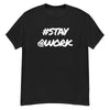 #Stay @Work Elon Musk Twitter Tshirt in Black picture 1