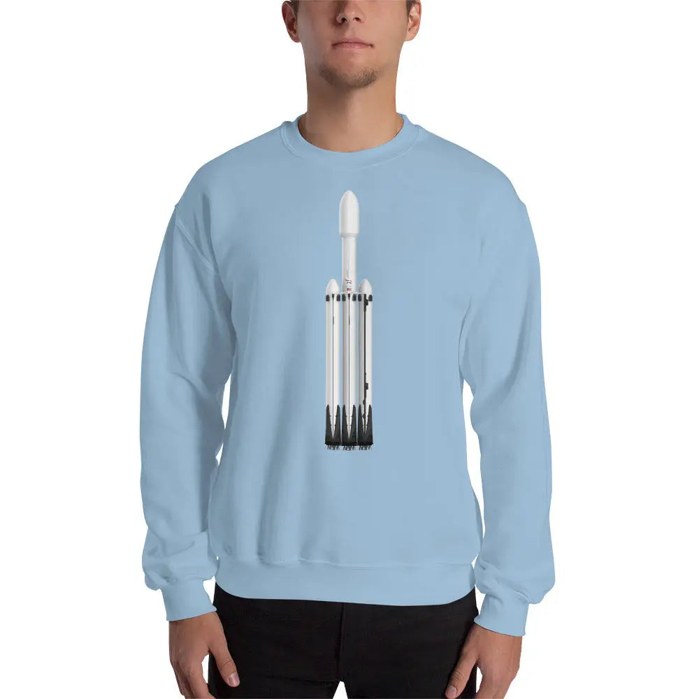 Sweatshirt SpaceX Falcon Heavy Rocket Sweater