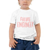 Toddler 2y-5y Shirt Future Engineer Baby Girls Short Sleeve Tee Engineer Dad