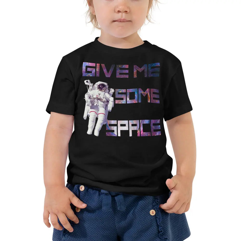Toddler 2y-5y Shirt Give Me Some Space Funny Astronaut Short Sleeve