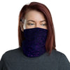 Unisex Neck Gaiter Face Mask Pink & Purple Stars Face Shield Bandanna Neck Warmer Cover